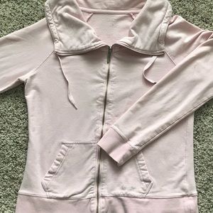 Calvin Klein pink fleece zip up